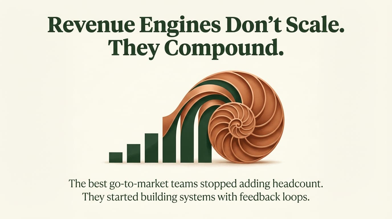 Revenue Engines Don’t Scale — They Compound