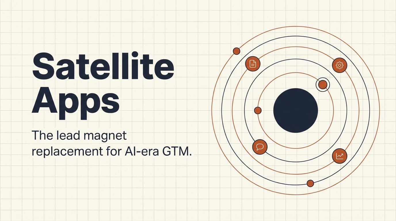 Satellite Apps: The Lead Magnet Replacement for AI-Era GTM